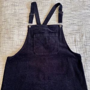 Corduroy Overall Dress